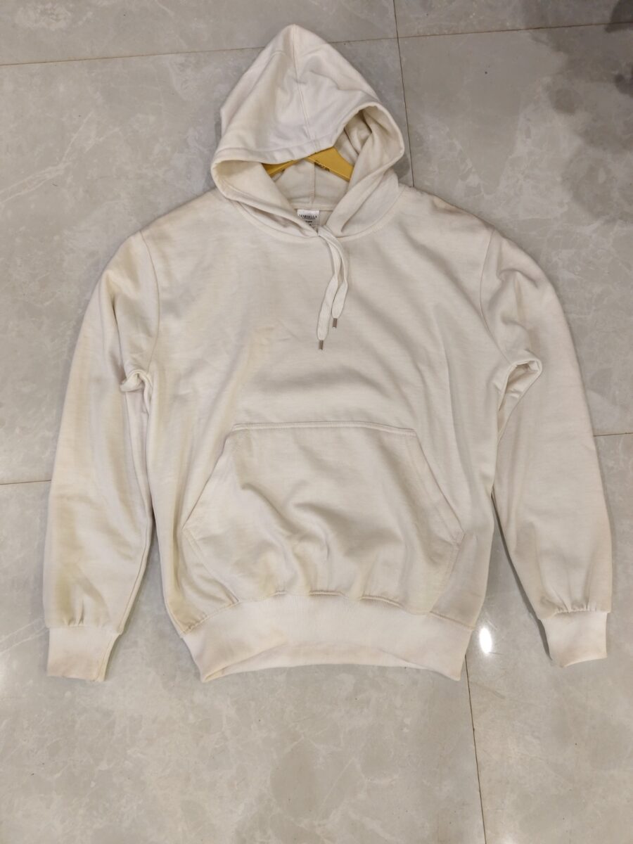 Creamy Stylish Casual Wear Winter Hoodies for Men
