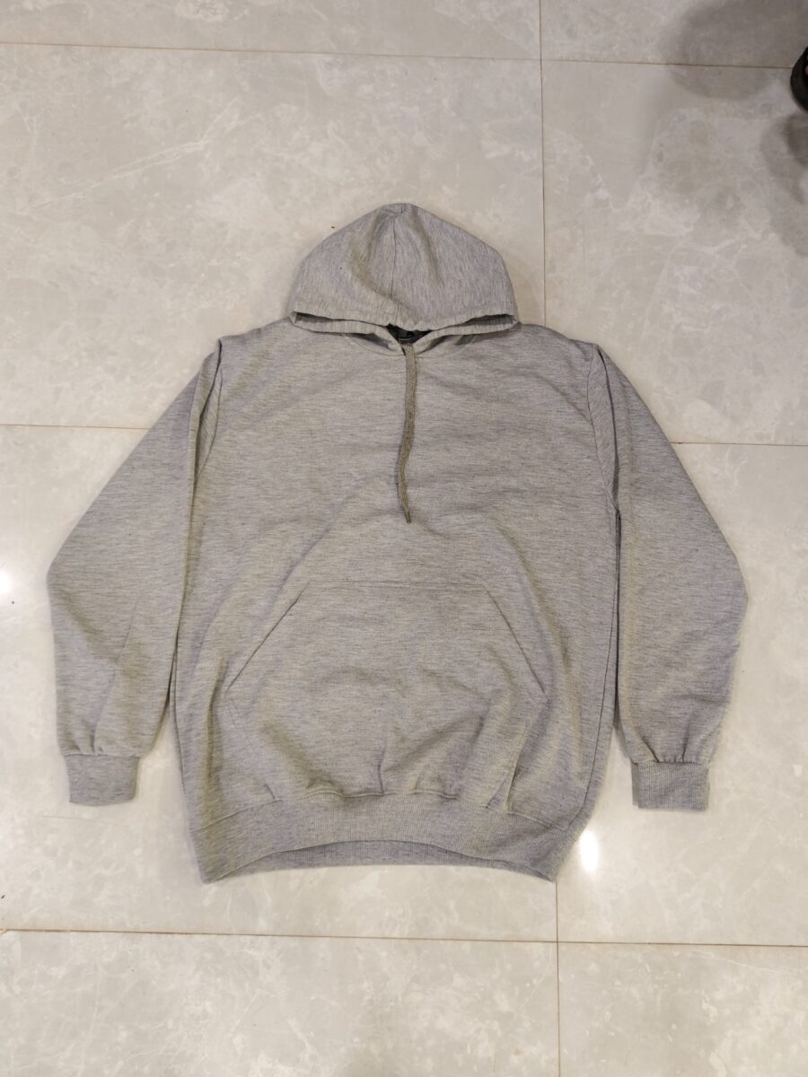 Grey Stylish Casual Wear Winter Hoodies for Men