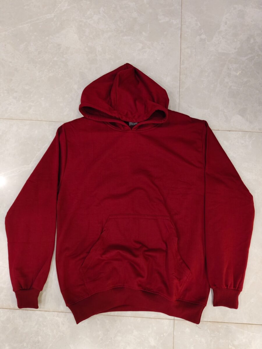 Red Stylish Casual Wear Winter Hoodies for Men
