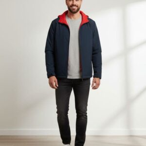 WhatsApp Image 2026-01-20 at 11.43.31 AM Men’s Insulated Zip-Up Jacket with Contrast Hood – Navy Blue & Red