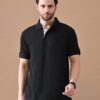 WhatsApp Image 2026-01-20 at 11.43.40 AM Short Sleeves Polo Collar T-shirt Black