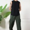 WhatsApp Image 2026-01-20 at 11.43.52 AM (1) Men's Jogger Cargo Trousers | poplin Lycra Loose Fit Solid Korean Stretchable Pants with 4 Pockets